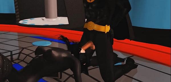  Batman gets Tricked into sex by Catwoman